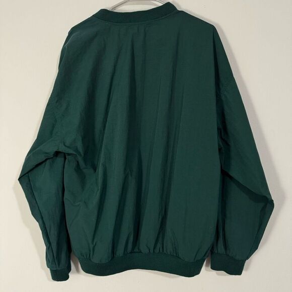 IZOD Men’s Vintage Nylon V-Neck Pullover Windbreaker Sweater M - Picture 5 of 5